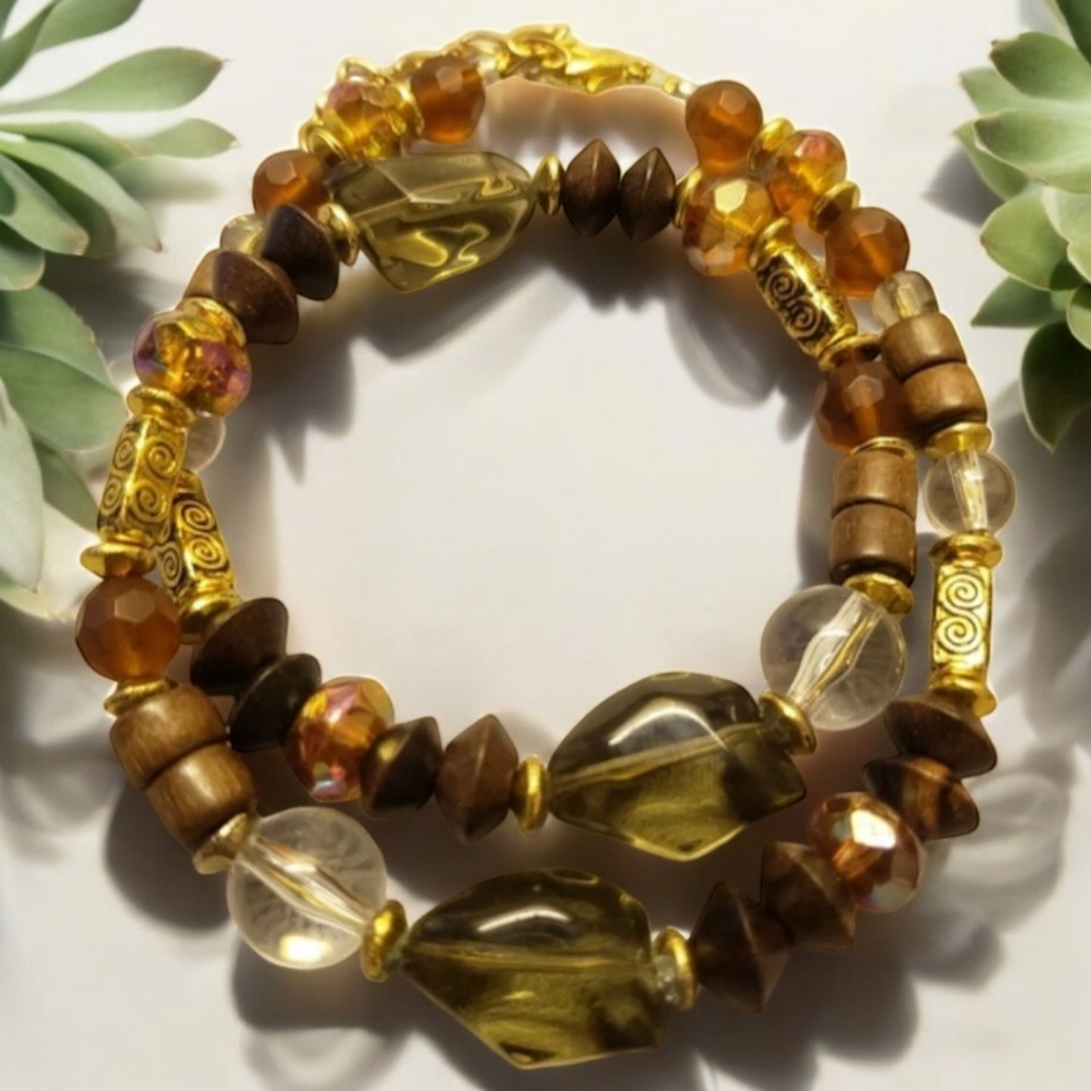 Wisconsin Monarch's "Moonshine" 🌙 Necklace (Fall)